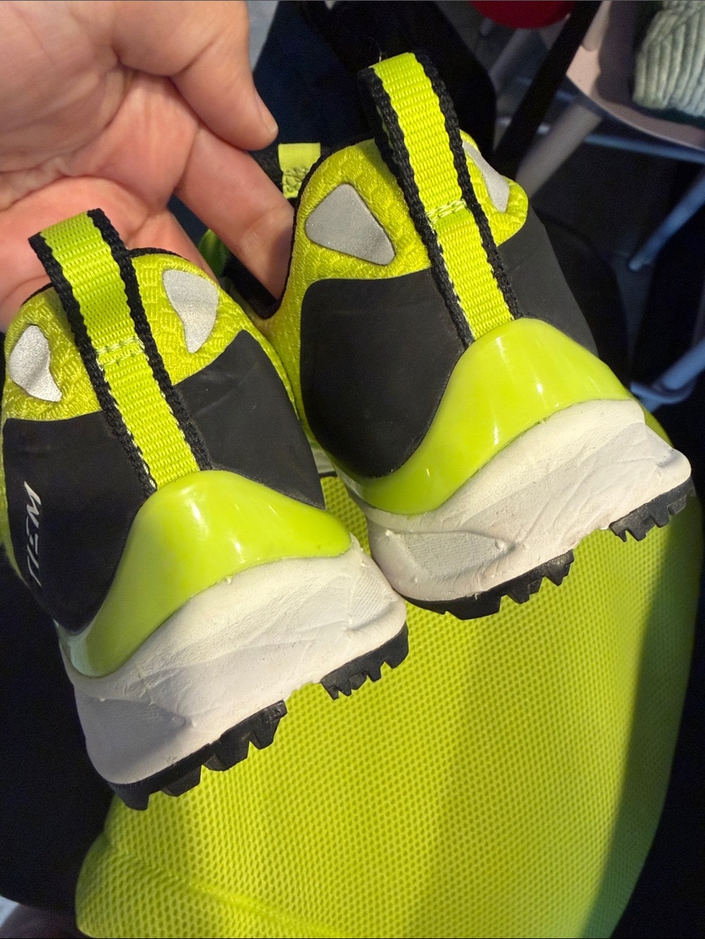 Tiem Slipstream Bold Citron cycling spin shoes - Picture 5 of 6